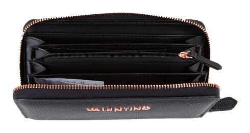 VALENTINO purse Scarlett Re Zip Around Wallet Nero | Buy