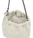 LIEBESKIND BERLIN Ruffle Cloud Suede Hobo Bag M Milk LIEBESKIND BERLIN Ruffle Cloud Suede Hobo Bag M Milk