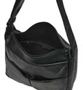 LIEBESKIND BERLIN Hera Sheep Natural Hobo Bag M Black LIEBESKIND BERLIN Hera Sheep Natural Hobo Bag M Black