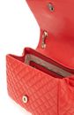 GUESS Eco Rianee Convertible Xbody Flap Bag Coral Red