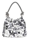 GUESS Holiday Shine Pochette Mini Silver GUESS Holiday Shine Pochette Mini Silver