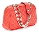 GUESS Eco Rianee Mini Convertible Shoulder Bag Coral Red GUESS Eco Rianee Mini Convertible Shoulder Bag Coral Red