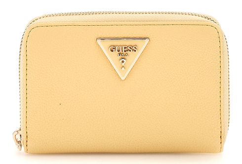 GUESS Laurel SLG Medium Zip Around Wallet Cornsilk