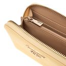 GUESS Laurel SLG Medium Zip Around Wallet Cornsilk