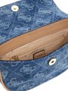 GUESS Cerelia Flap Shoulder Bag Denim Logo