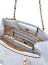 GUESS Cresidia Status Shoulder Satchel Bag Powder Blue GUESS Cresidia Status Shoulder Satchel Bag Powder Blue