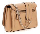 GUESS Noelle Covertible Xbody Flap Bag Beige GUESS Noelle Covertible Xbody Flap Bag Beige