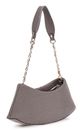 GUESS Phaedra Top Zip Shoulder Bag Dark Taupe