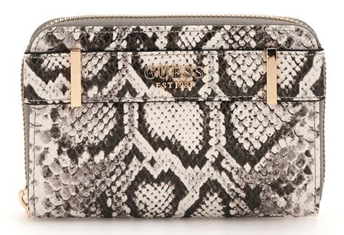 GUESS Anadela SLG Medium Zip Around Wallet Natural
