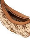 GUESS Circe Hobo Shoulder Bag Latte Logo