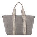 abro Fabric Raffia Shopper Kaia Tope abro Fabric Raffia Shopper Kaia Tope