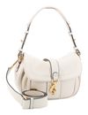 abro Leather Dalia Star Saddle Shoulderbag Beige