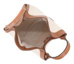 abro Stoff Super Drill Shopper Essential M Ivory / Cuoio