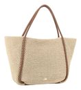 abro Maglia Raffia Shopper Willow Natural