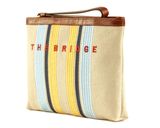 THE BRIDGE Elisa Wow Neccessaire Naturale / Marrone / Celeste