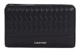 Calvin Klein Mini Quilt Bifold Wallet CK Black