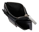 Calvin Klein Hardware Snap Top Zip Cardholder CK Black