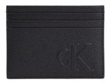 Calvin Klein Sculpted Card Case Na Black