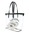 LACOSTE Shopping Bag L Transparent Sinople LACOSTE Shopping Bag L Transparent Sinople