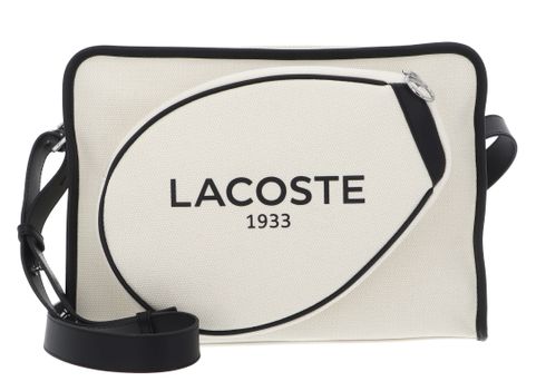 LACOSTE Airline Bag Natural Noir