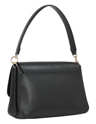 ★TOUT Y EST★ Lara Shoulder Bag Crinkled Black 09L3210D5K Karl Lagerfeld Paris Women's Lara Quilted Shoulder Bag
