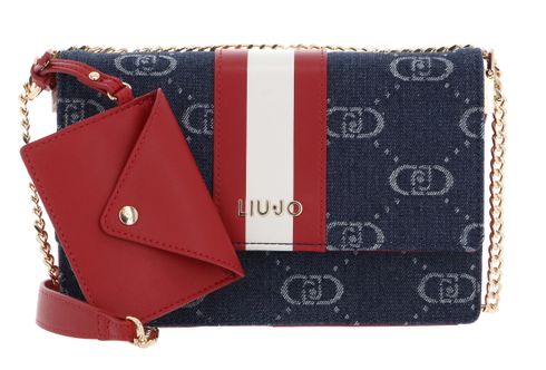 LIU JO Manh Crossbody S Blu Denim