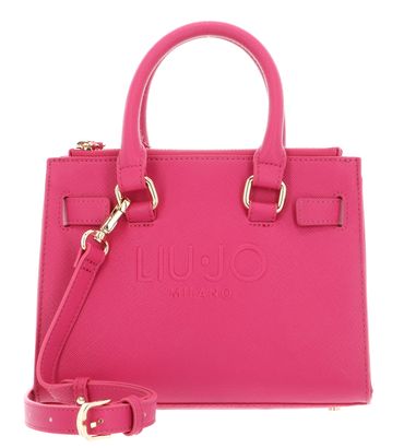 LIU JO Halona Satchel Bag S Dark Pink