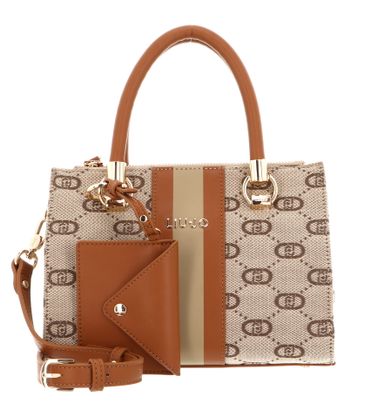 LIU JO Manh Satchel Bag Natural