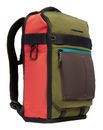 PIQUADRO Arne Backpack 15,6" Green - Orange