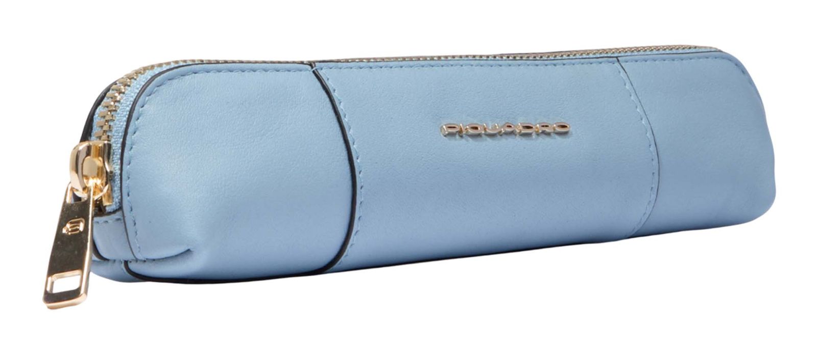 PIQUADRO Circle Pen Case Light Blue - Beige PIQUADRO Circle Pen Case Light Blue - Beige