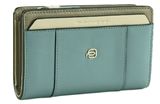 PIQUADRO Circle Women's Wallet + RFID Light Blue - Beige PIQUADRO Circle Women's Wallet + RFID Light Blue - Beige