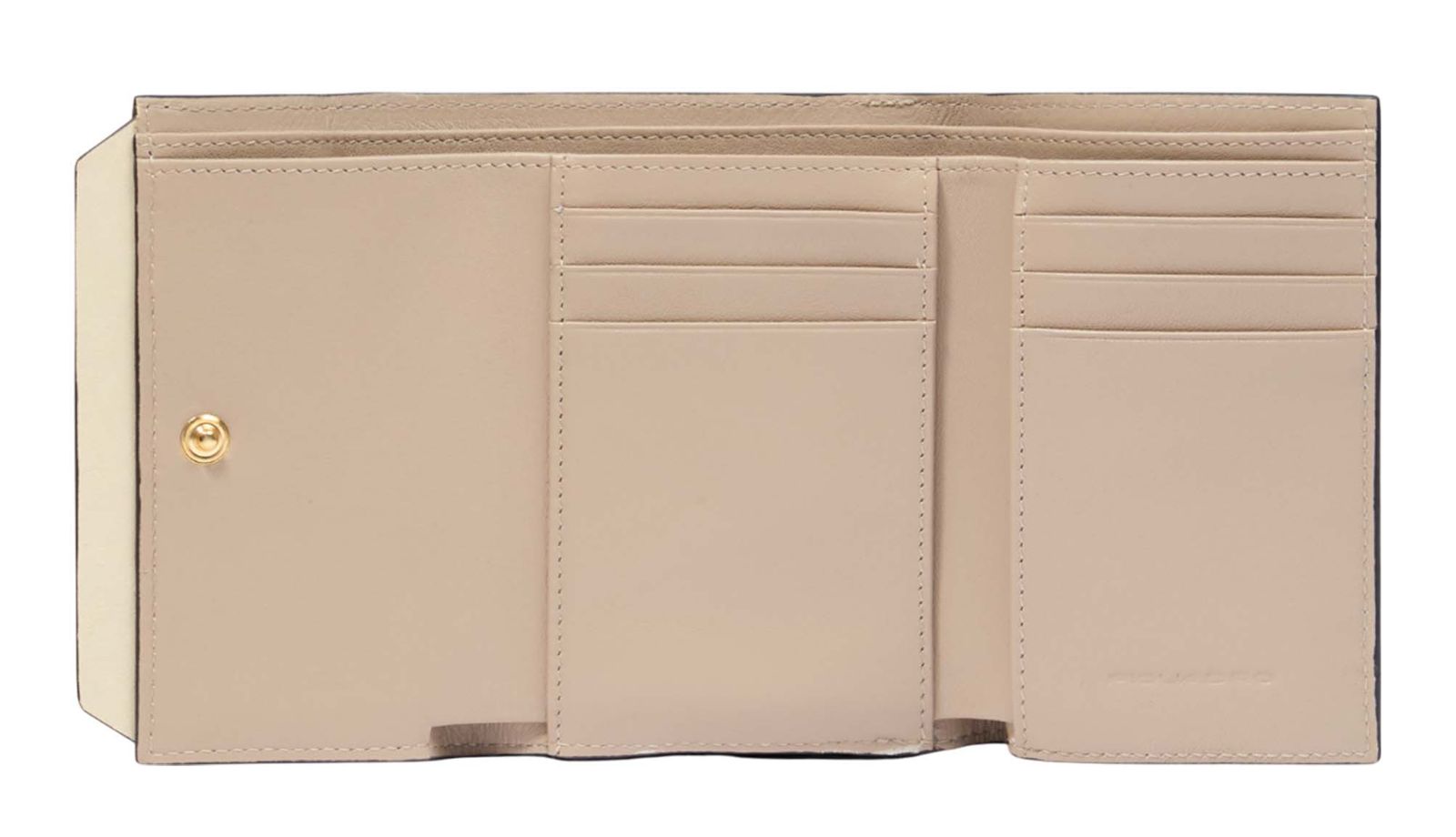 PIQUADRO Circle Women's Wallet RFID Light Blue - Beige PIQUADRO Circle Women's Wallet RFID Light Blue - Beige