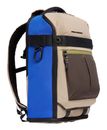 PIQUADRO Arne Backpack 15,6" Beige - Blue