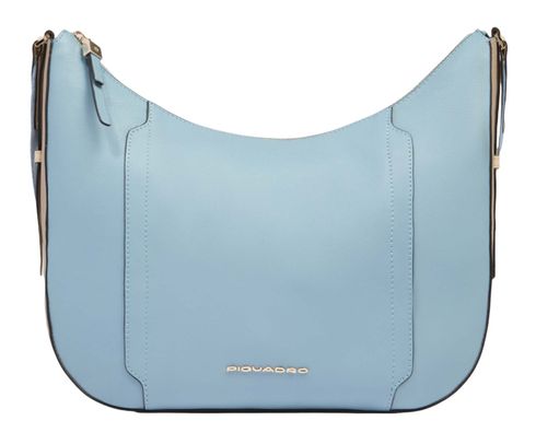 PIQUADRO Circle Shoulder Bag Light Blue - Beige
