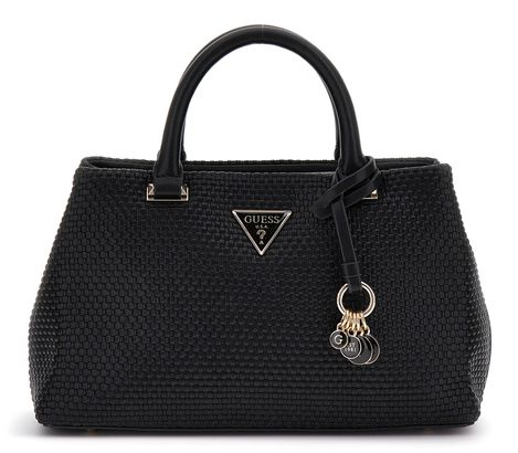 GUESS Phaedra Small Satchel Black