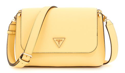 GUESS Meridian Flap Crossbody Bag Cornsilk