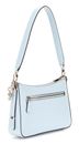 GUESS Daryna Top Zip Shoulder Bag Powder Blue