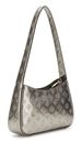 GUESS Arnela Top Zip Shoulder Bag Pewter Logo GUESS Arnela Top Zip Shoulder Bag Pewter Logo
