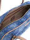 GUESS Cerelia Shoulder Satchel Bag Denim Logo