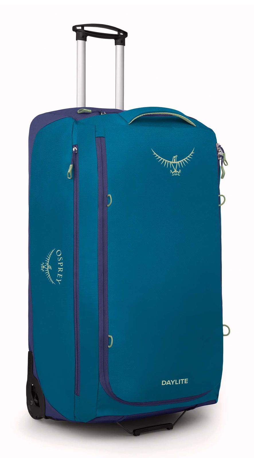 Osprey Daylite Wheeled Duffel 115 Blue Spikemoss / Alkaline Osprey Daylite Wheeled Duffel 115 Blue Spikemoss / Alkaline