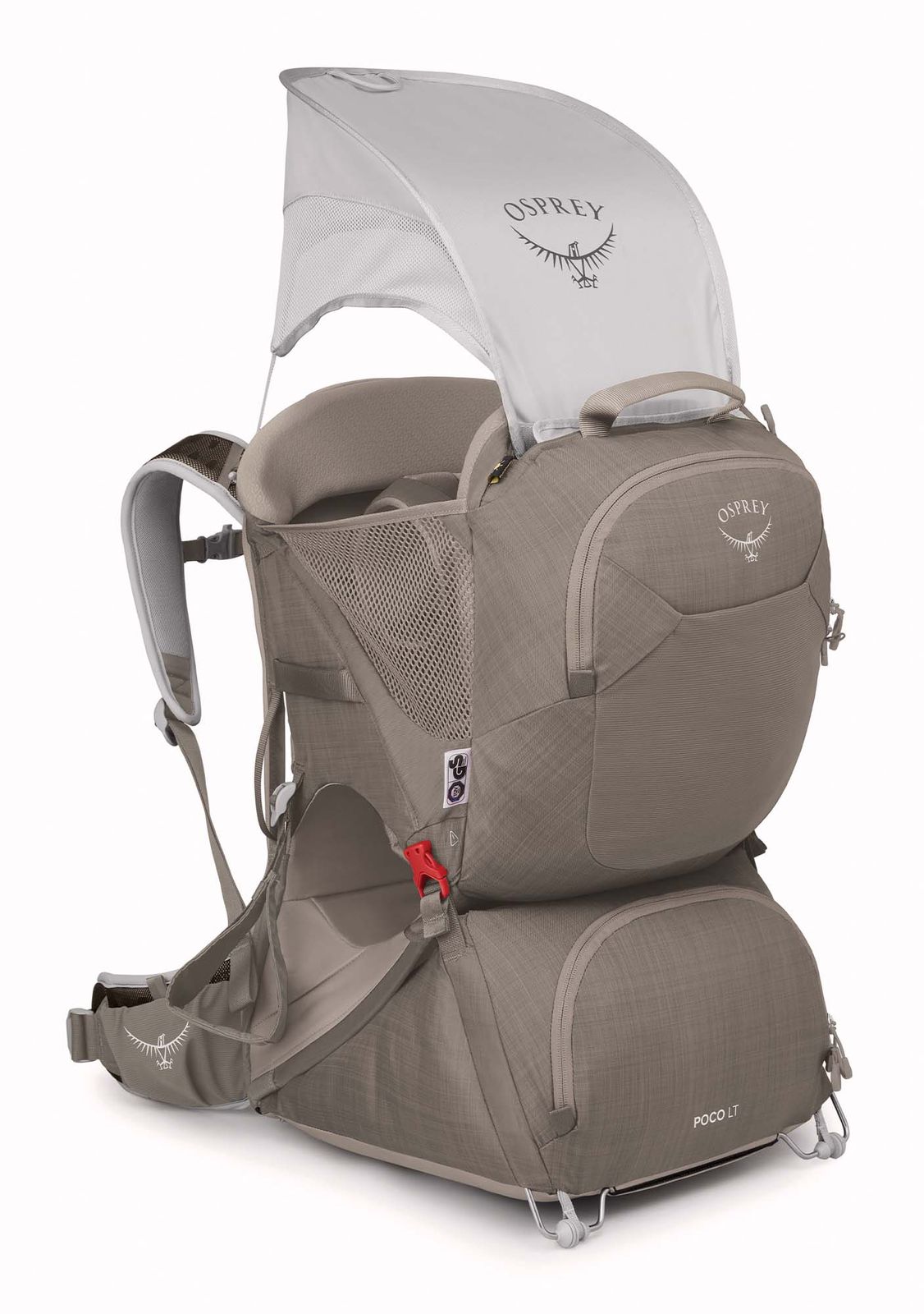 Osprey Poco LT Child Carrier Concrete Tan Osprey Poco LT Child Carrier Concrete Tan