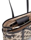 GUESS Beyza Girlfriend Tote Black Logo GUESS Beyza Girlfriend Tote Black Logo