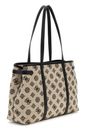 GUESS Beyza Girlfriend Tote Black Logo GUESS Beyza Girlfriend Tote Black Logo