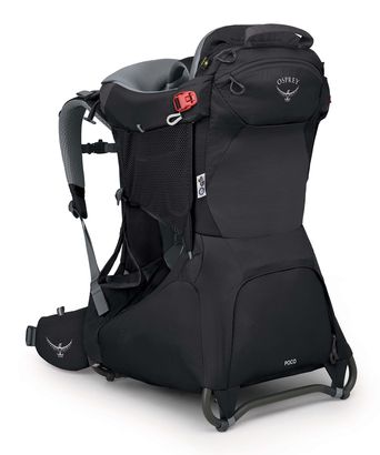 Osprey Poco Child Carrier With Raincover Black