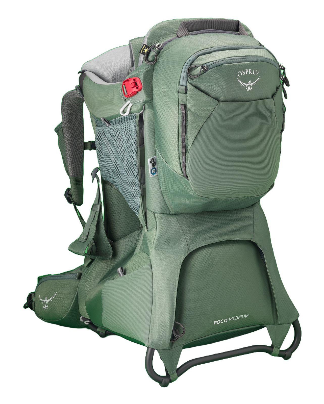 Osprey Poco Child Carrier With Raincover Koseret Green Osprey Poco Child Carrier With Raincover Koseret Green