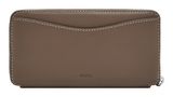 FOSSIL Lennox Zip Continental Wallet Smoke