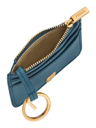 Fossil フォッシル ケース アレン レザー ジップ カードケース FOSSIL card holder Lennox Zip Card Case Drizzle | Buy bags, purses