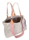 Fritzi aus Preußen Izzy Medium Limited Painted Straw Shopper Silver Nature