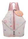 Fritzi aus Preußen Marit Limited Embro Fun Canvas Backpack Beige Fritzi aus Preußen Marit Limited Embro Fun Canvas Backpack Beige