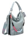 Fritzi aus Preußen Olga Limited Leo Rainbow Sky Hobo Bag Leo Soft Blue